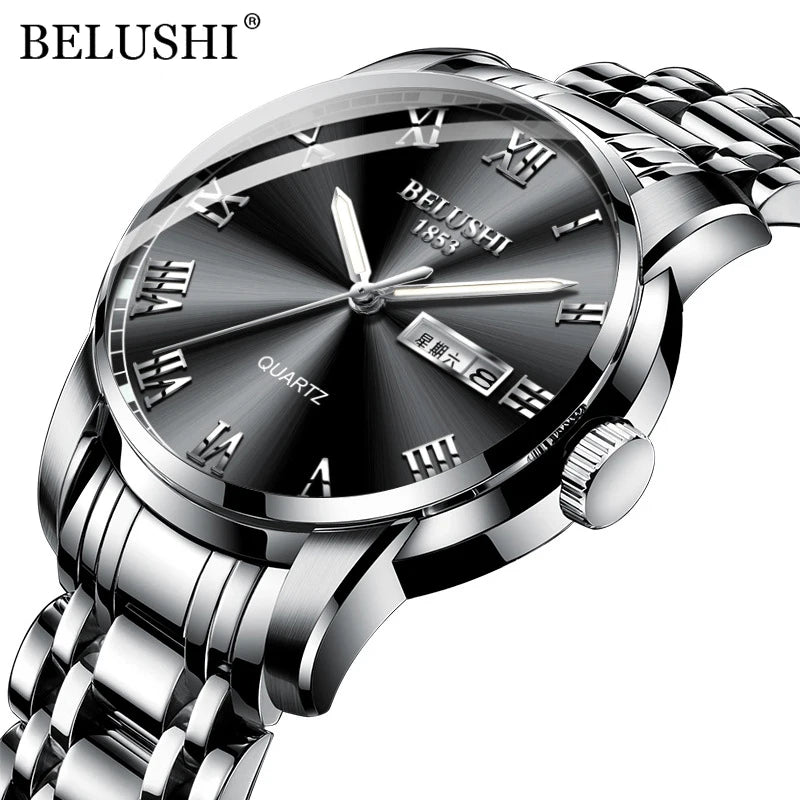 BELUSHI Men's Luxury Quartz Wrist Watch - MASS FABRICATIONS 