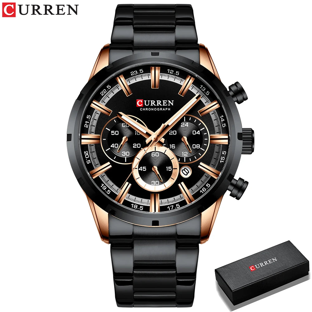 Curren Men's Quartz Watch - MASS FABRICATIONS 