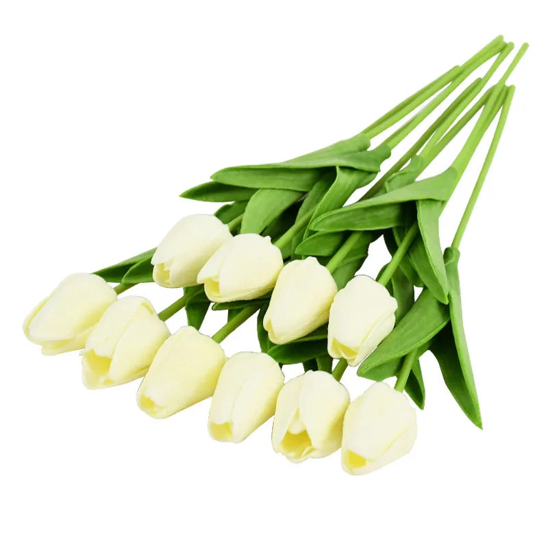 10PCS Tulip Artificial Flowers - MASS FABRICATIONS 