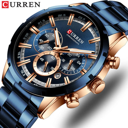 Curren Men's Quartz Watch - MASS FABRICATIONS 