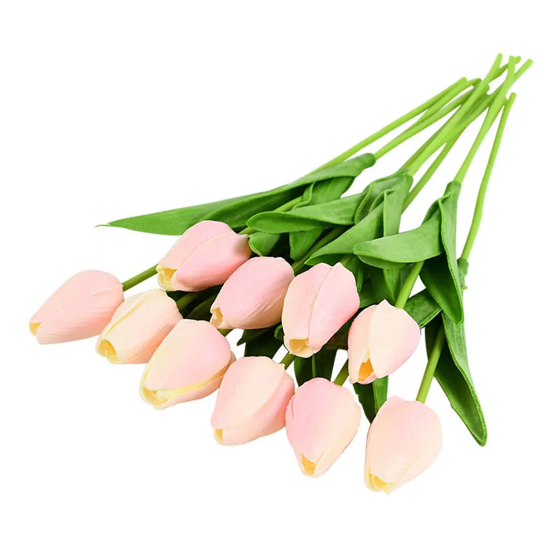 10PCS Tulip Artificial Flowers - MASS FABRICATIONS 