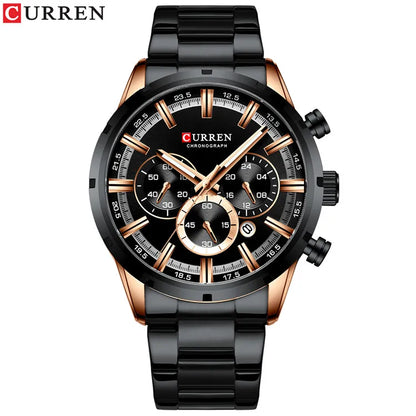 Curren Men's Quartz Watch - MASS FABRICATIONS 