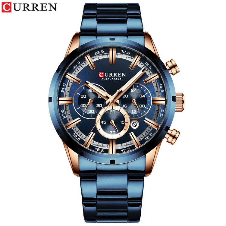 Curren Men's Quartz Watch - MASS FABRICATIONS 