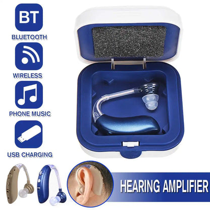 Bluetooth Rechargeable Hearing Aid - MASS FABRICATIONS 