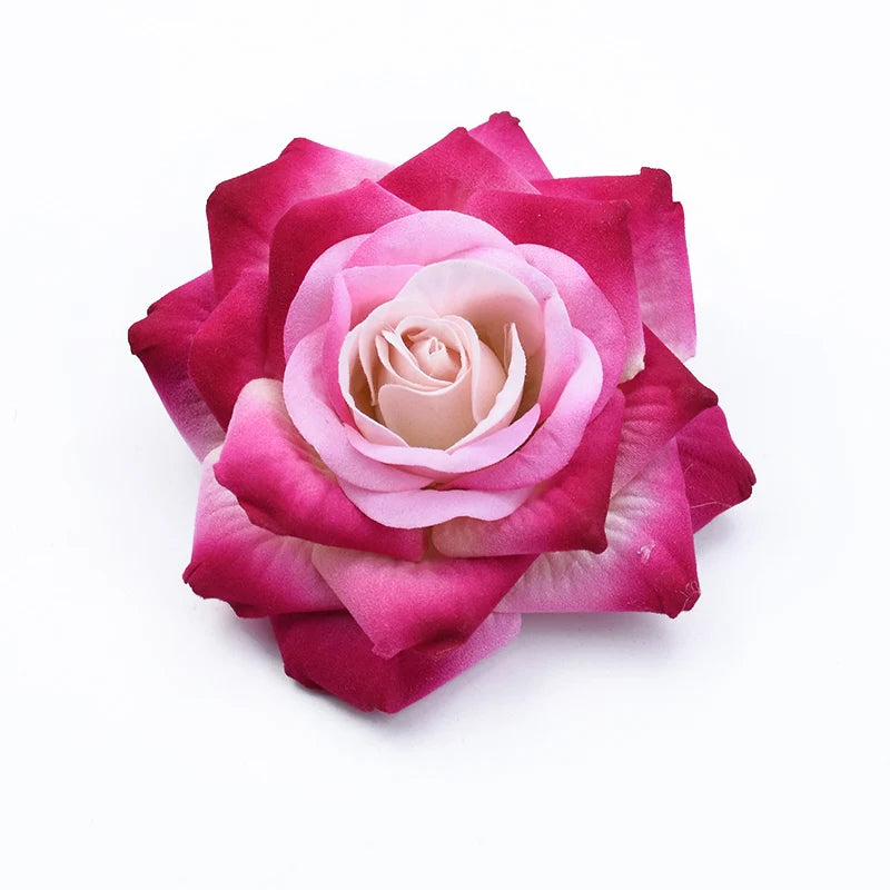 2PCS 10CM Artificial Rose Heads - Home Decoration - MASS FABRICATIONS 