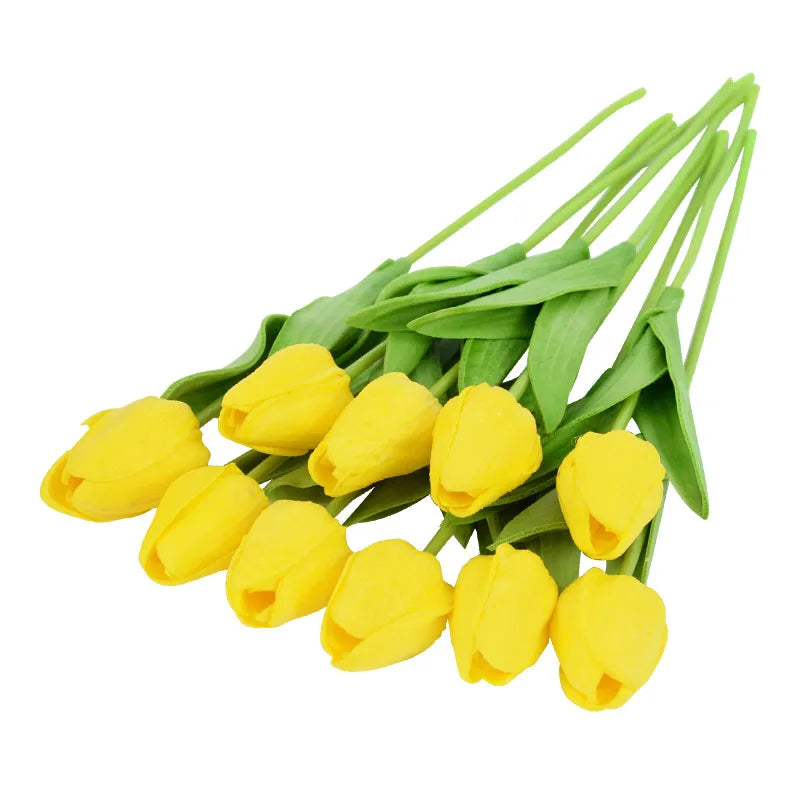 10PCS Tulip Artificial Flowers - MASS FABRICATIONS 