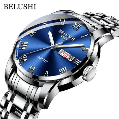 BELUSHI Men's Luxury Quartz Wrist Watch - MASS FABRICATIONS 