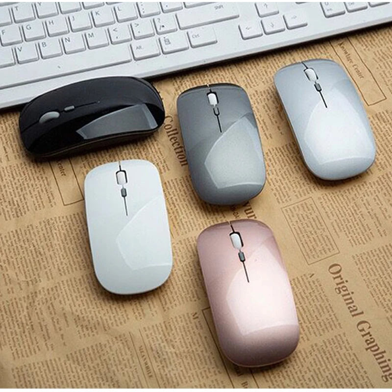 Rechargeable Optical Wireless Mouse - MASS FABRICATIONS 