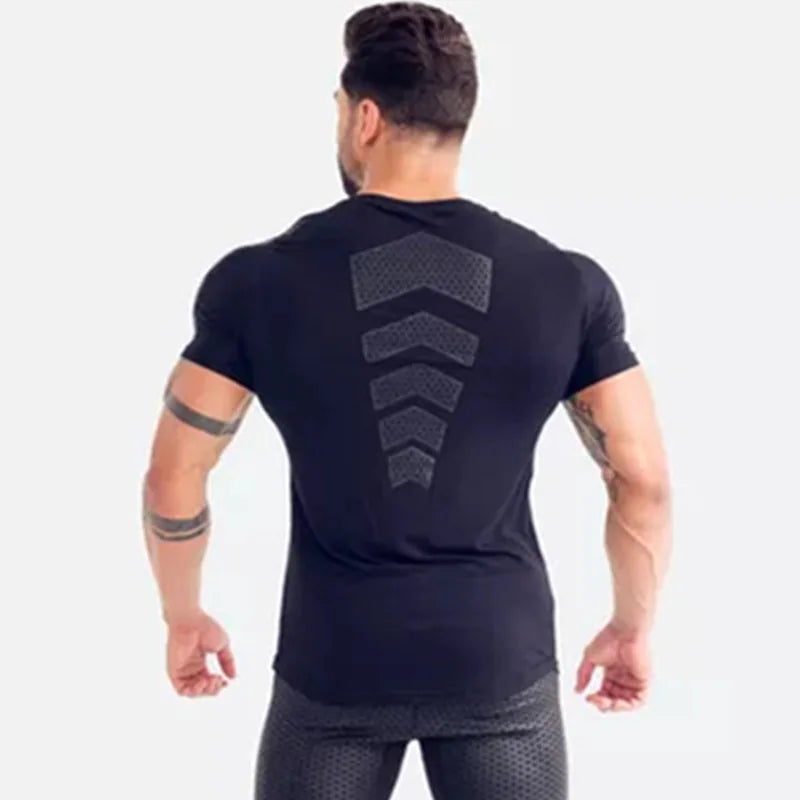 Men's Gym Wear T-shirt - MASS FABRICATIONS 