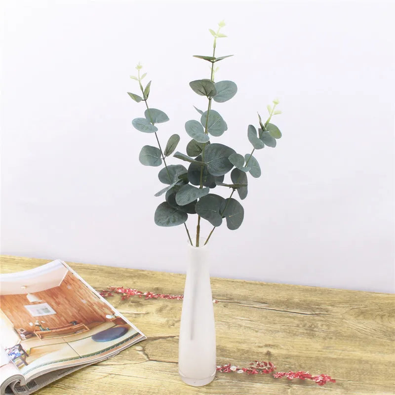 Green Artificial Eucalyptus Decorative Plants - MASS FABRICATIONS 