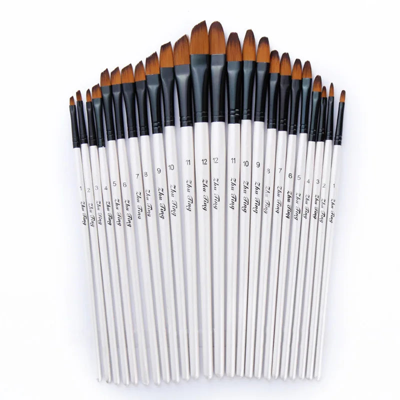 Nylon Watercolor Paint Brush - MASS FABRICATIONS 