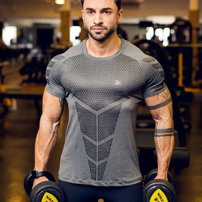 Men's Gym Wear T-shirt - MASS FABRICATIONS 