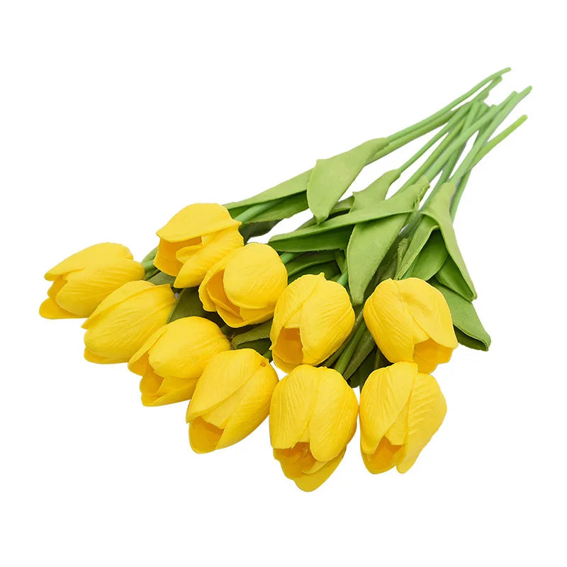 10PCS Tulip Artificial Flowers - MASS FABRICATIONS 