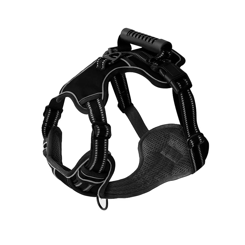 Reflective Dog Harness Vest with Handle - MASS FABRICATIONS 