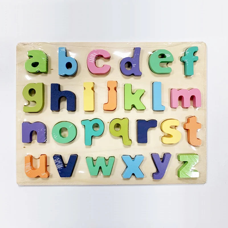 Numbers & Letters Board Puzzle - MASS FABRICATIONS 