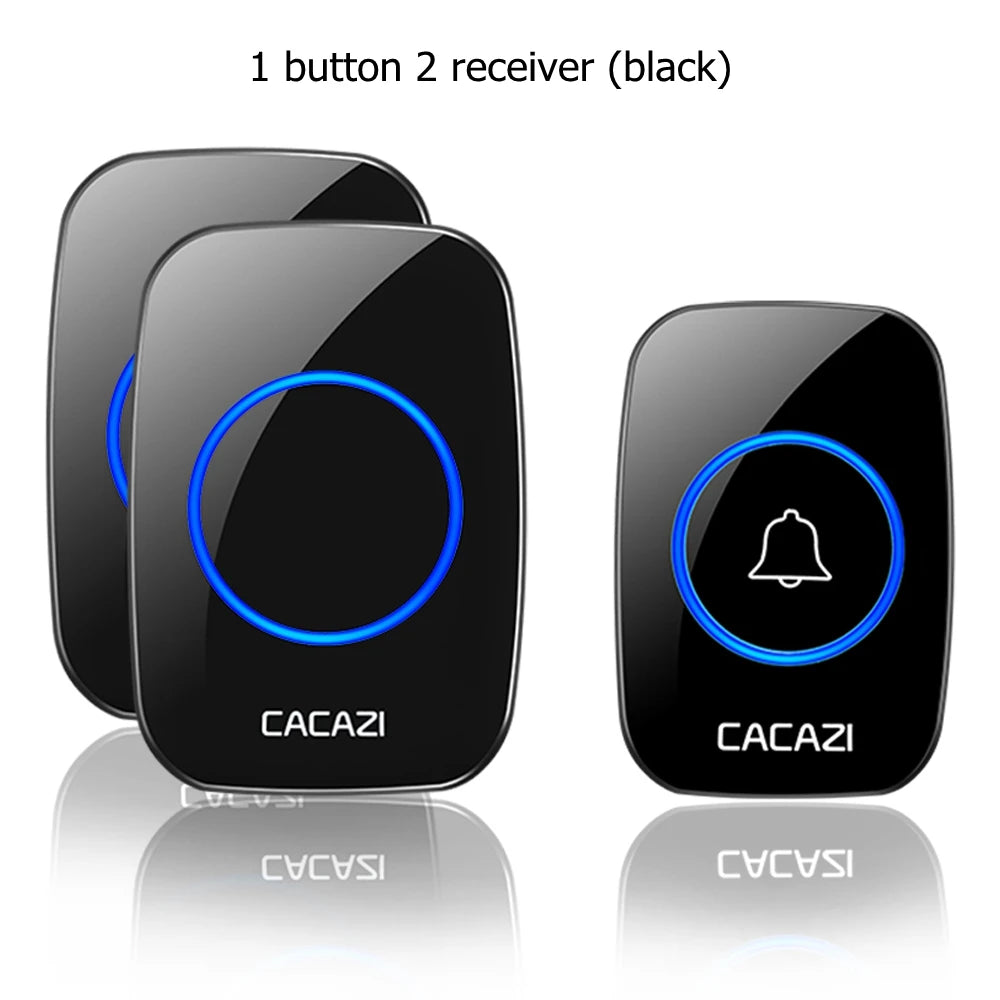 CACAZI Wireless Waterproof Doorbell - MASS FABRICATIONS 