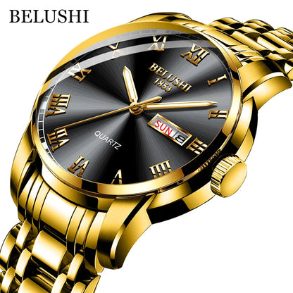 BELUSHI Men's Luxury Quartz Wrist Watch - MASS FABRICATIONS 