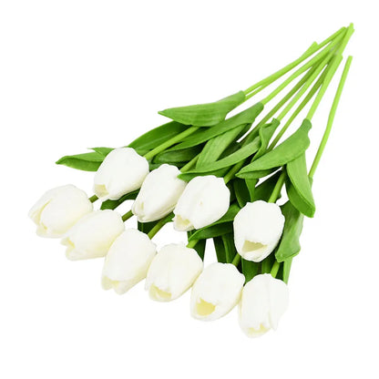 10PCS Tulip Artificial Flowers - MASS FABRICATIONS 