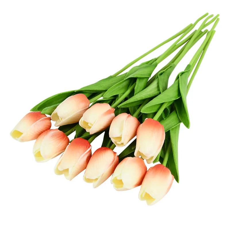 10PCS Tulip Artificial Flowers - MASS FABRICATIONS 