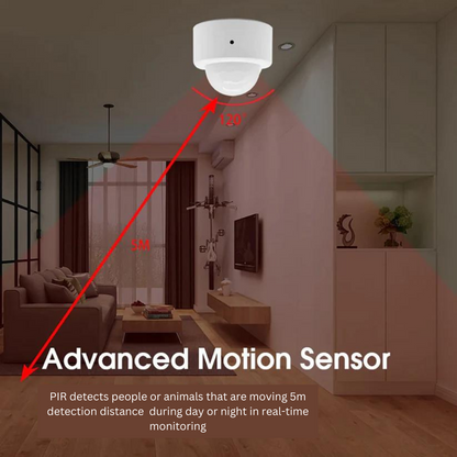 Tuya Zigbee PIR Motion Sensor Home Security Alarm - MASS FABRICATIONS 