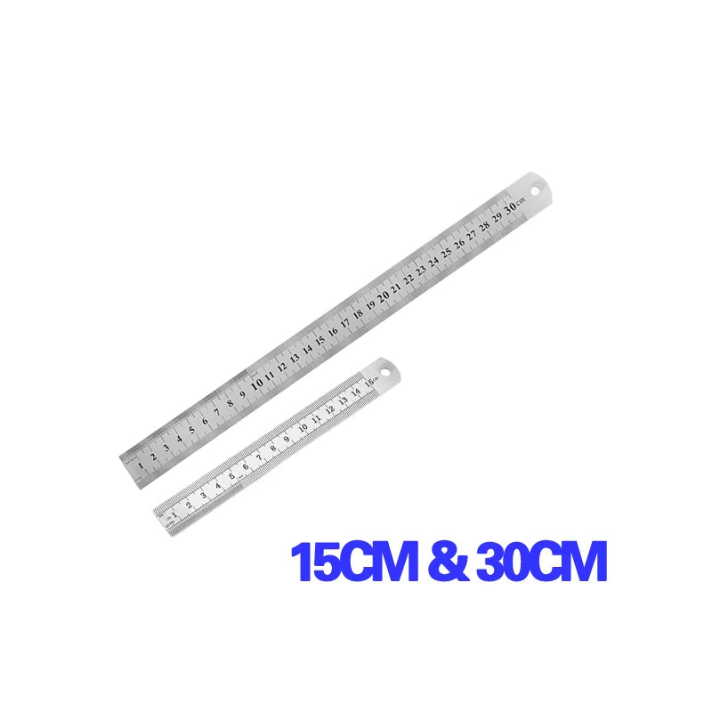 Stainless Steel Straight Ruler - MASS FABRICATIONS 