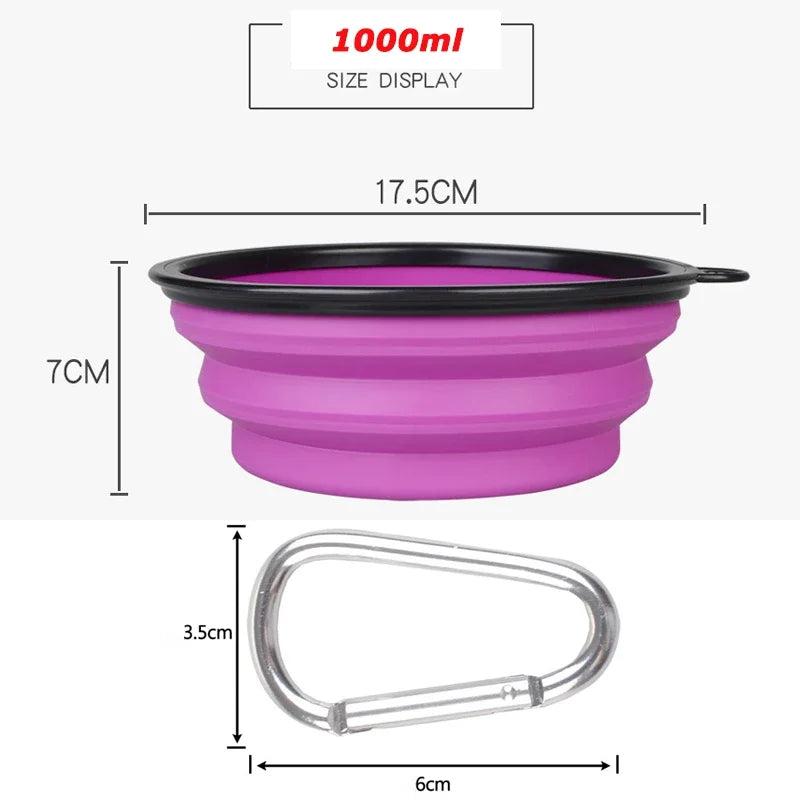 Collapsible Dog Pet Food Bowl - MASS FABRICATIONS 