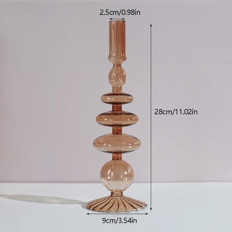 Candlestick Flower Vase - MASS FABRICATIONS 