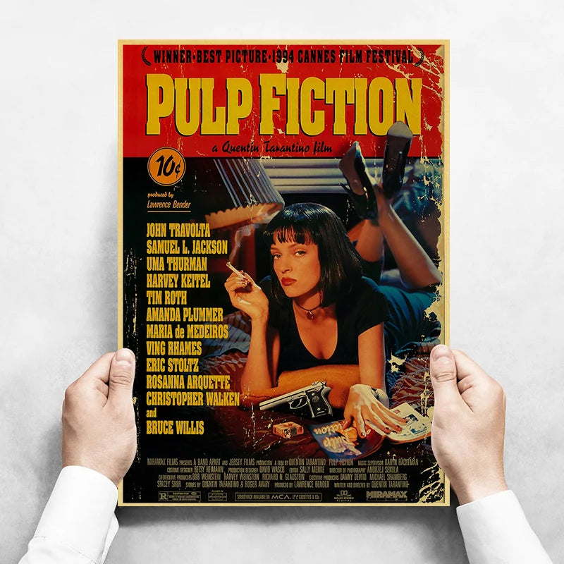 Fiction Movie Canvas Painting Posters Collection 1 - MASS FABRICATIONS 