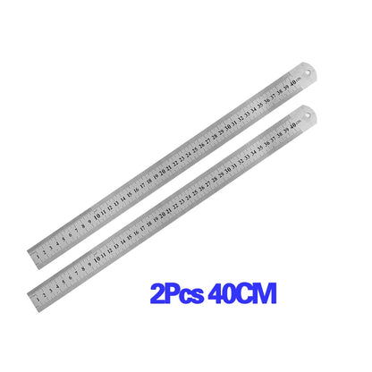 Stainless Steel Straight Ruler - MASS FABRICATIONS 