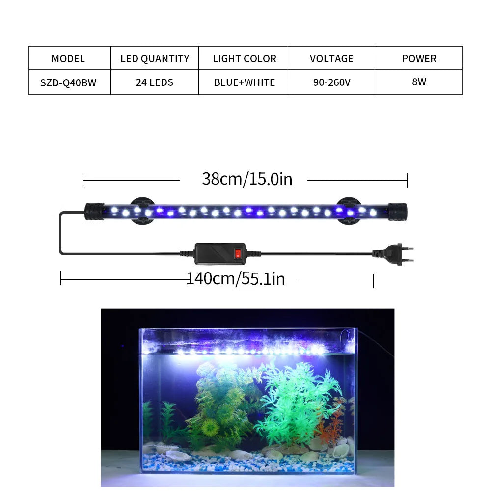 Fish Tank LED Lights - MASS FABRICATIONS 