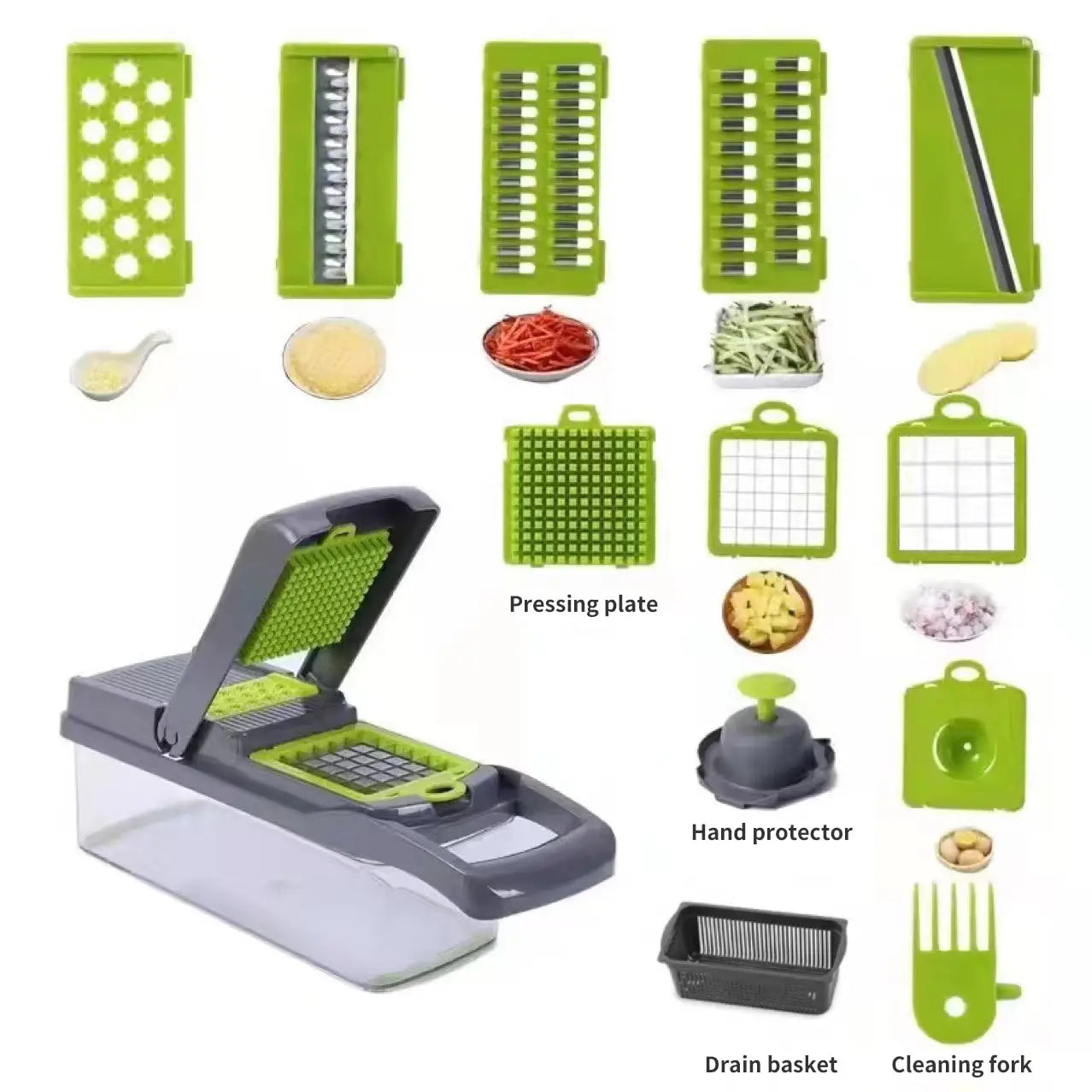 12 in 1 Multifunctional Vegetable Slicer - MASS FABRICATIONS 