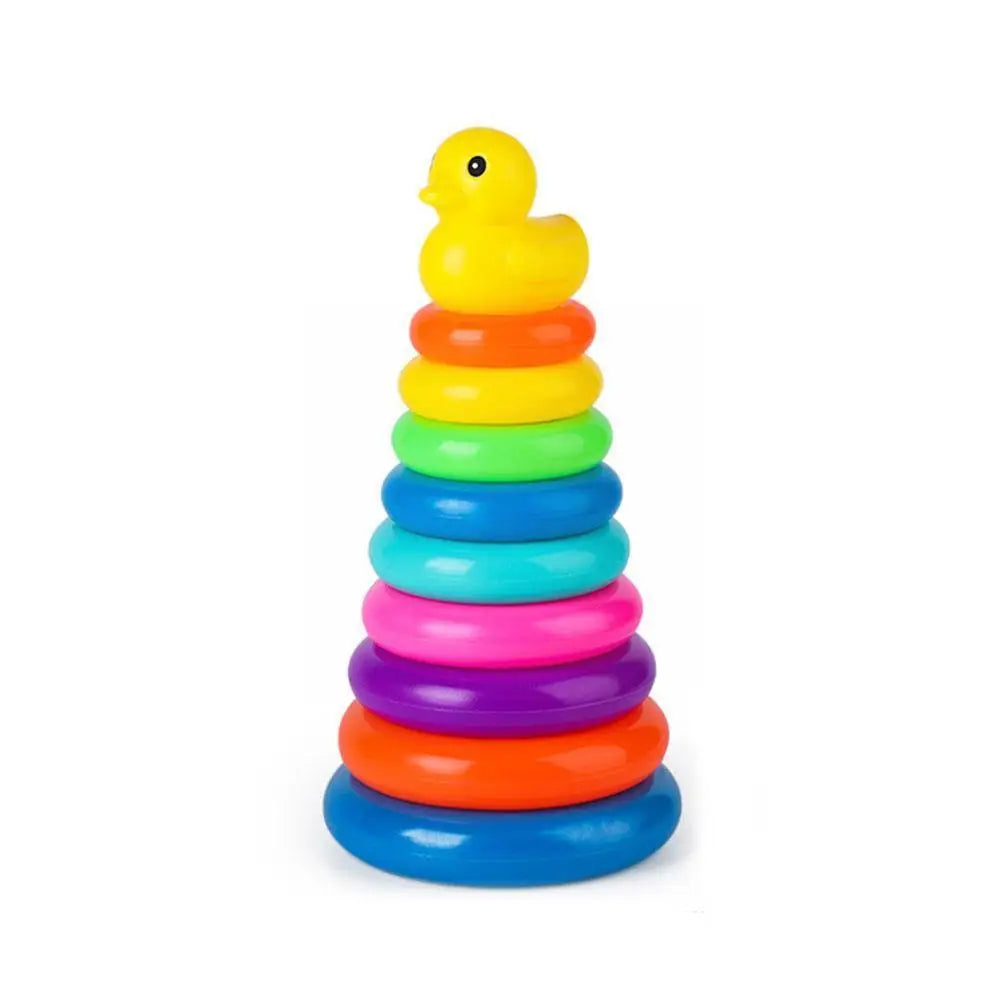 Animal Rainbow Stacking Ring Tower - MASS FABRICATIONS 