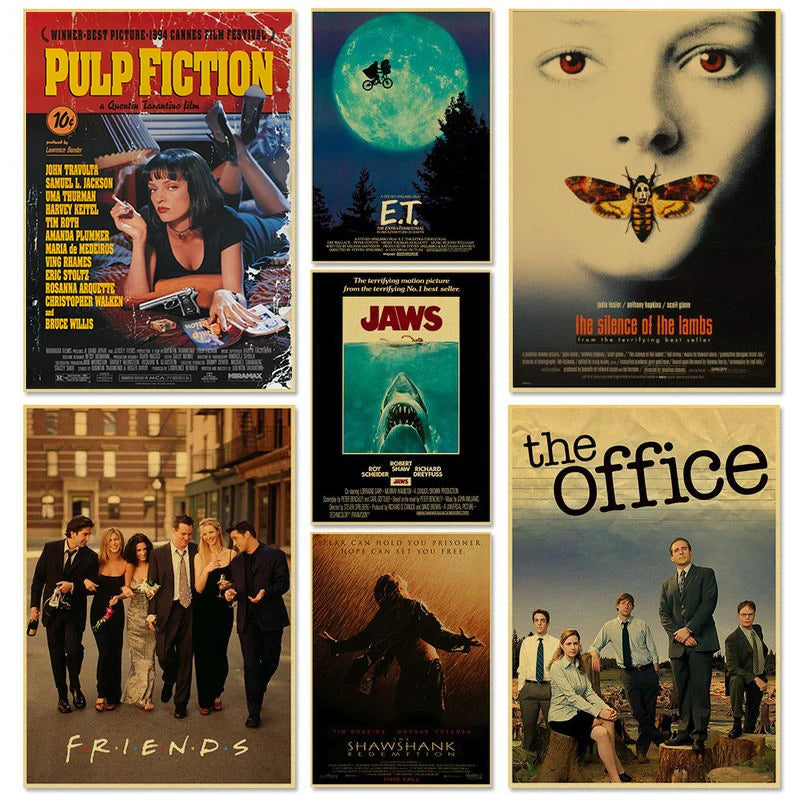 Fiction Movie Canvas Painting Posters Collection 1 - MASS FABRICATIONS 