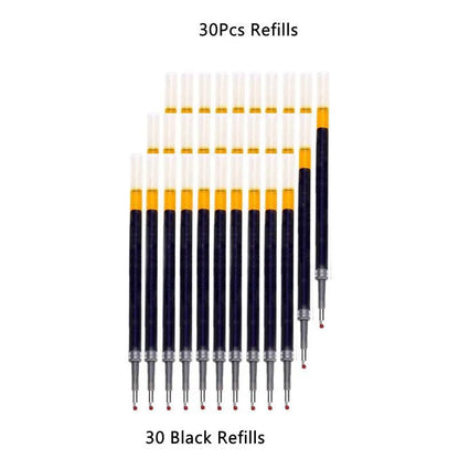 Retractable Gel Pen Set - MASS FABRICATIONS 