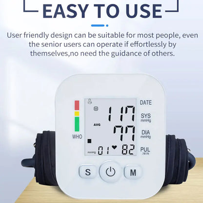 Automatic Digital ARM Blood Pressure Monitor - MASS FABRICATIONS 