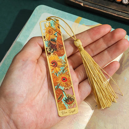 Retro Floral Metal Bookmark - MASS FABRICATIONS 