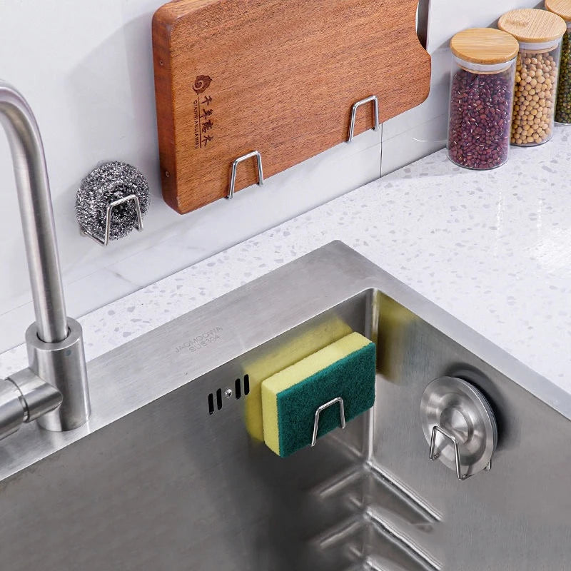 Stainless Steel Sink Sponges Holder - MASS FABRICATIONS 