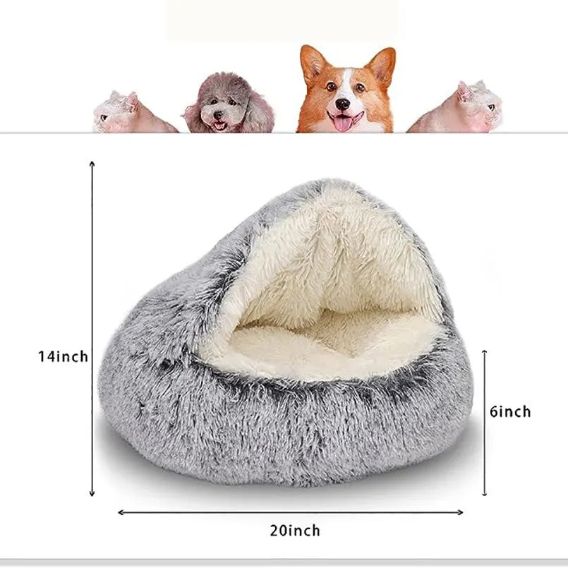 Soft Plush Pet Bed - MASS FABRICATIONS 