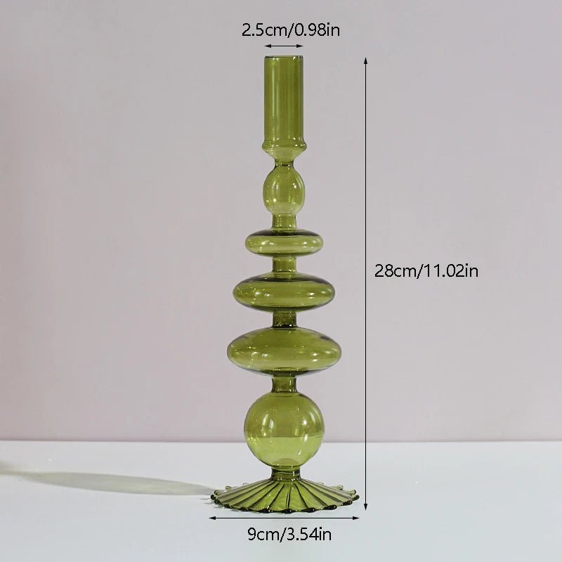 Candlestick Flower Vase - MASS FABRICATIONS 