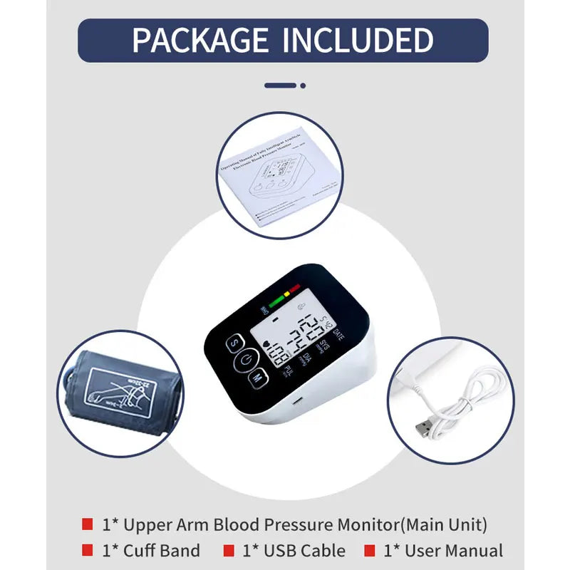 Automatic Digital ARM Blood Pressure Monitor - MASS FABRICATIONS 