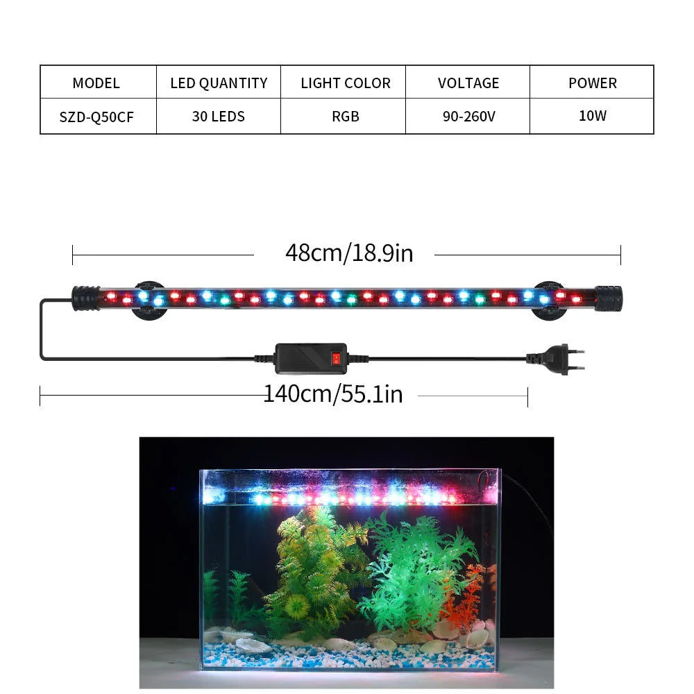 Fish Tank LED Lights - MASS FABRICATIONS 