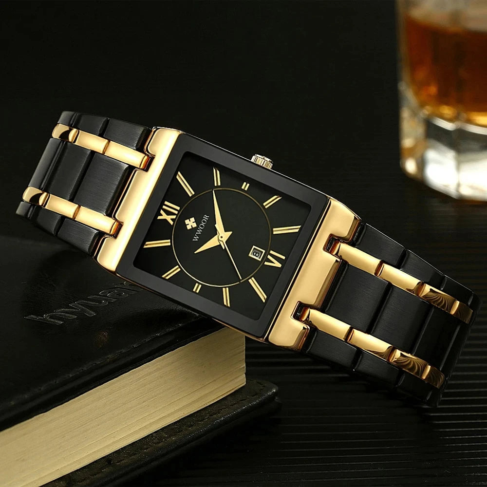 Quartz Waterproof Luxury Men's Wrist Watch - MASS FABRICATIONS 