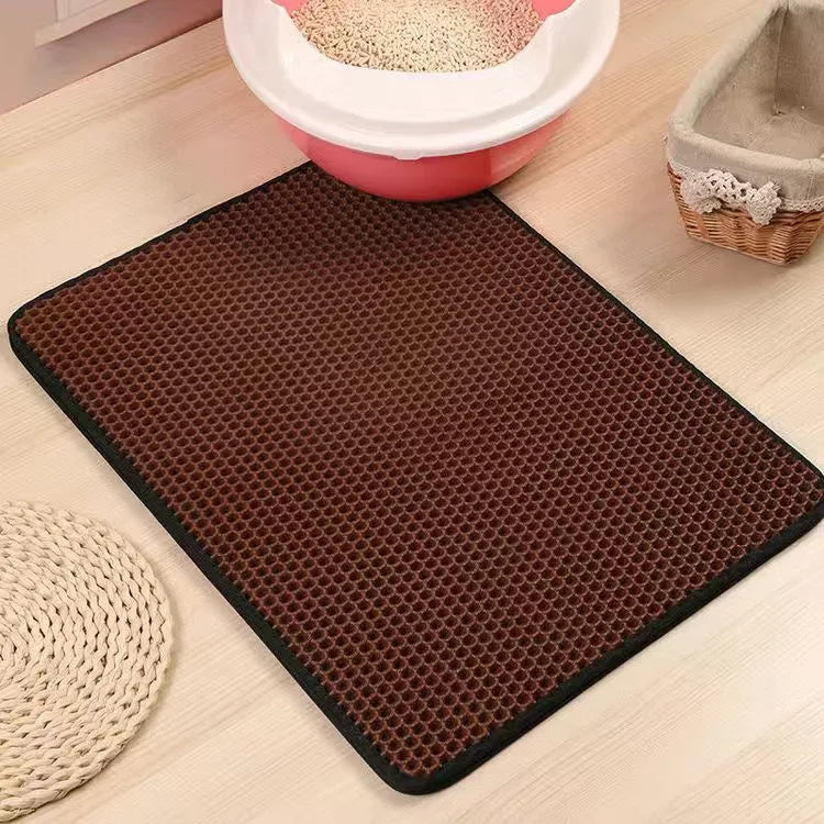 Double Layer Waterproof Cat Litter Mat - MASS FABRICATIONS 