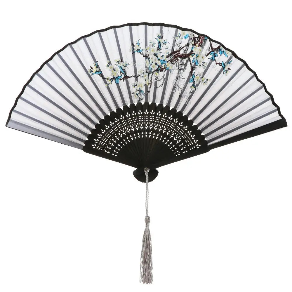 Bamboo Antique Folding Fan - MASS FABRICATIONS 