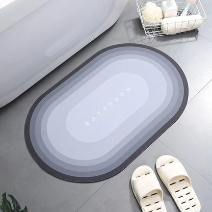 Absorbent Non Slip Bathroom / Kitchen Rug - MASS FABRICATIONS 