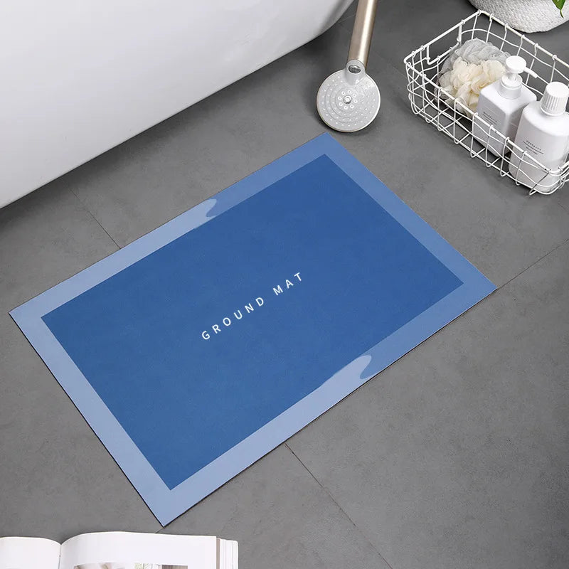 Absorbent Non Slip Bathroom / Kitchen Rug - MASS FABRICATIONS 