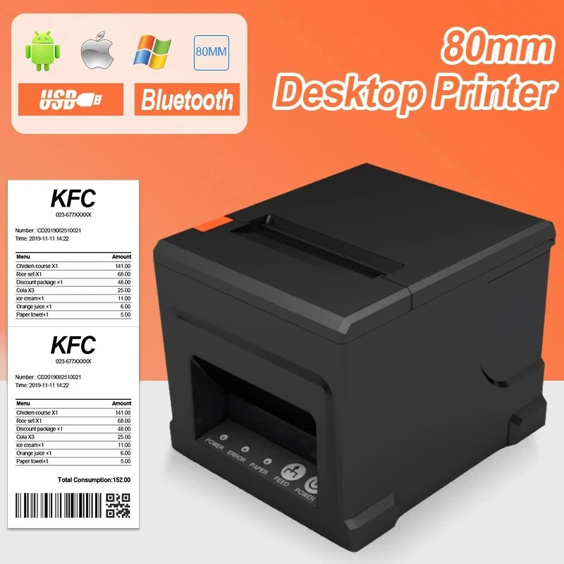 80mm Thermal Receipt Printer - MASS FABRICATIONS 