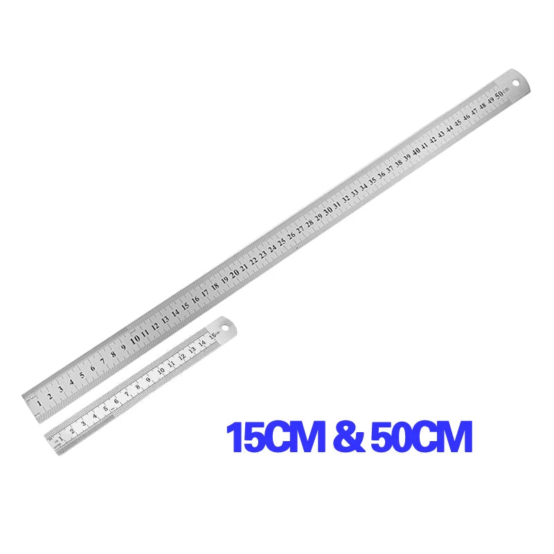 Stainless Steel Straight Ruler - MASS FABRICATIONS 