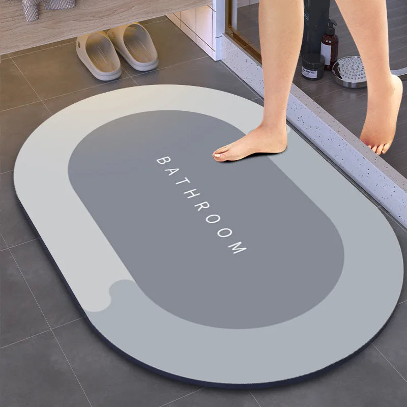 Absorbent Non Slip Bathroom / Kitchen Rug - MASS FABRICATIONS 