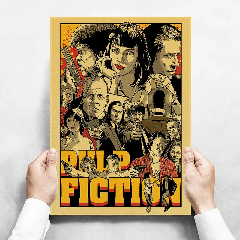 Fiction Movie Canvas Painting Posters Collection 1 - MASS FABRICATIONS 